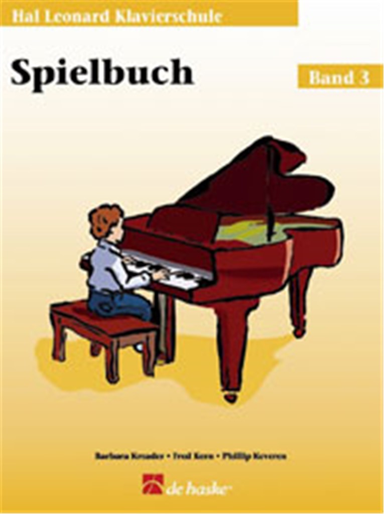 Hal Leonard Klavierschule Spielbuch 3 + CD